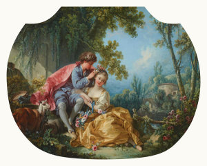 François Boucher - The Four Seasons: Spring, 1755
